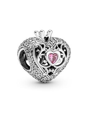 Pandora Regal Crown and Heart Charm